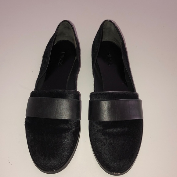 Vince Shoes - NWOT Vince Fur & Leather Loafer